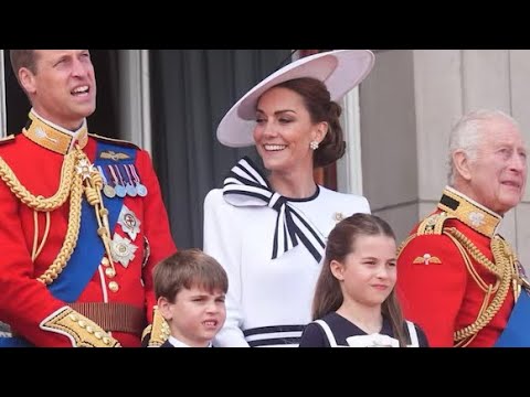 Trooping the colour : prince Louis fait encore des siennes et fait même rire sa mère, Kate Middleton