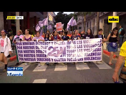 #25N: mujeres exigieron el fin de la violencia