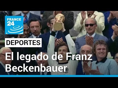 El legado de Franz Beckenbauer, la leyenda alemana del fútbol que falleció a los 78 años