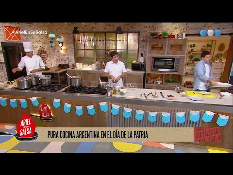 Locro criollo, empanadas dulces cuyanas y torta argentina (25-05-2023) - Ariel en su salsa