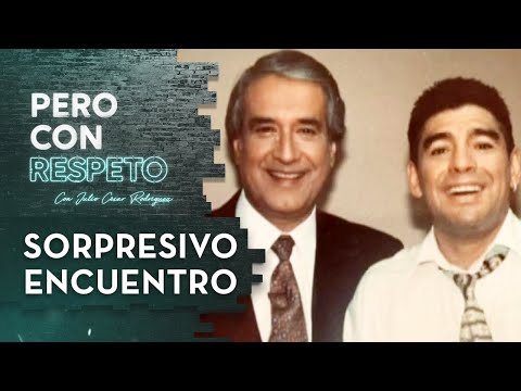 FAN DEL CHINO RÍOS: Fernando Alarcón recordó encuentro con Maradona - Pero Con Respeto