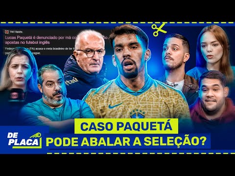 PAQUETÁ PODE SER CORTADO DA SELEÇÃO? EXPLICAMOS TUDO DO CASO NO DE PLACA!