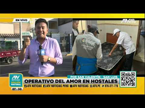 'Operativo del amor': Autoridades inspeccionan hoteles de dudosa procedencia en San Valentín