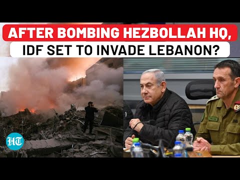 After Bombing Hezbollah HQ, IDF To Invade Lebanon? Amid Nasrallah Suspense, Israel's Plan Revealed