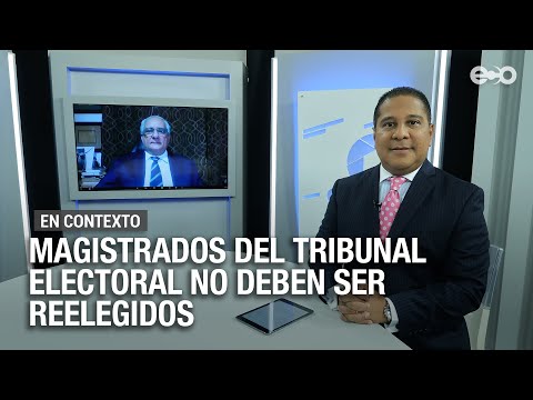Guillermo Márquez: Magistrados del TE no deben reelegirse | En Contexto