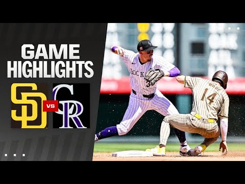 Padres vs. Rockies Game Highlights (8/18/24) | MLB Highlights