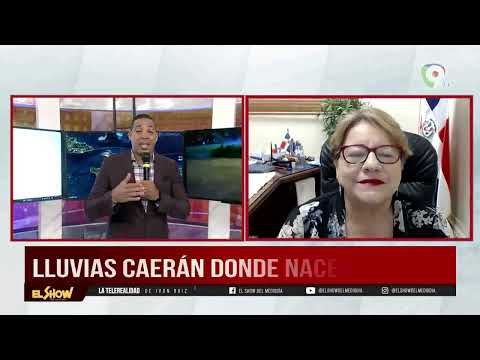 Gloria Ceballos: Vaguada provocara lluvias en territorio nacional  | El Show del Mediodía
