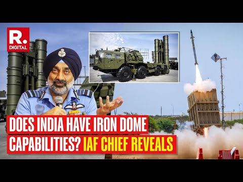 From Iron Dome to China Standoff, IAF Chief AP Singh Outlines India's Strategic Plans