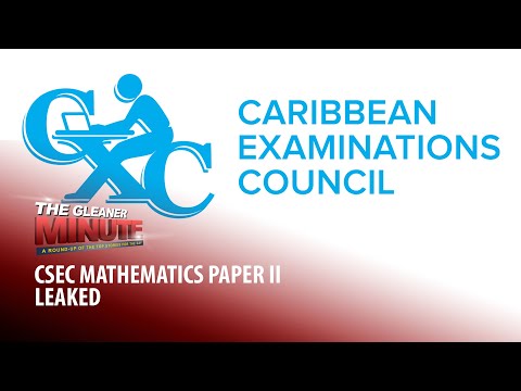THE GLEANER MINUTE: Robert Morgan takes on PNP | CSEC Math Exam leaked | No to Ian Hayles