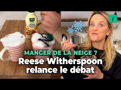 Est-ce qu’on peut vraiment manger de la neige, comme Reese Witherspoon ?