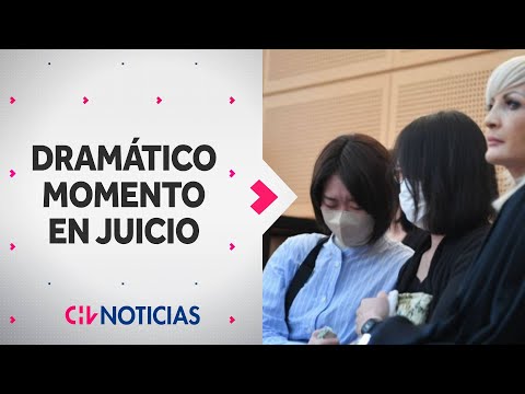 DRAMÁTICO MOMENTO: Mamá de Narumi “lloró sin consuelo” y debieron sacarla del juicio contra Zepeda