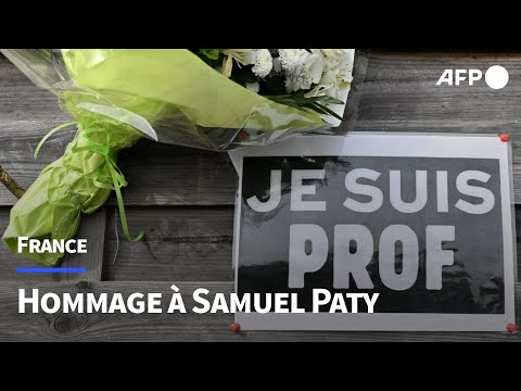 Samuel Paty: hommage à Conflans-Sainte-Honorine, trois ans après son assassinat | AFP