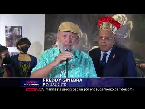 Coronan a Gloria Penson y Luis Acosta Moreta como reyes del Carnaval de la Ciudad Colonial