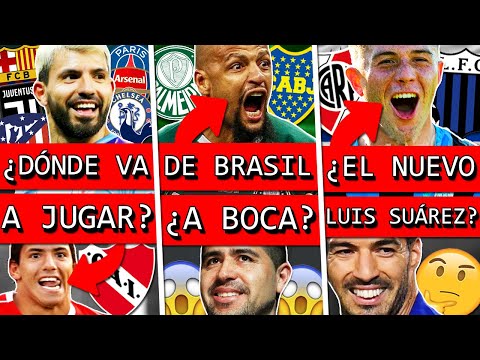 AGÜERO es BUSCADO por MESSI y estos 8 CLUBES+ RIVER busca URUGUAYO por BORRE+ ¿FELIPE MELO a BOCA ?