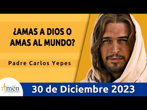 Evangelio De Hoy Sábado 30 Diciembre 2023 l Padre Carlos Yepes l Biblia l Lucas  2,36-40