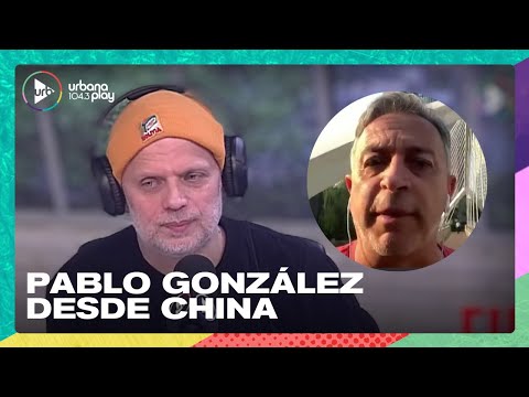 Pablo González desde China en el post partido Argentina- Australia I #VueltaYMedia