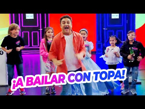 ¡TODOS A BAILAR! Diego Topa vio el Talentito de los más chicos y se sumó a la coreografía