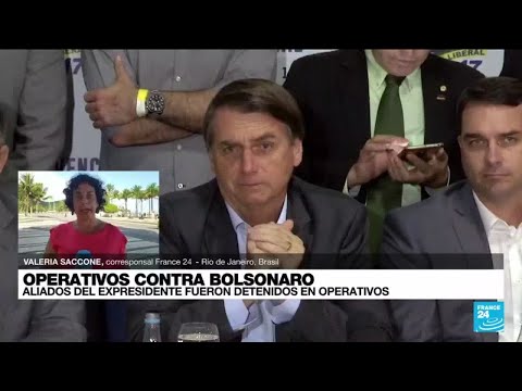 Informe desde Río: Policía lanzó extenso operativo contra Jair Bolsonaro