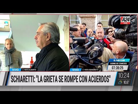 #ELPAISELIGE I Juan Schiaretti: La grieta se rompe con acuerdos