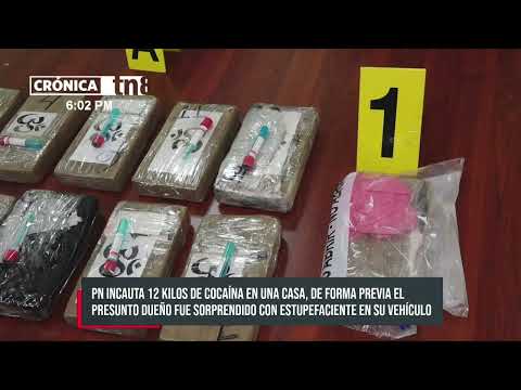Requisan casa en Managua y encuentran más de 10 kilos de cocaína - Nicaragua