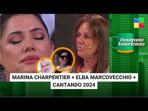 Marina Charpentier + Elba Marcovecchio + Cantando 2024 #DesayunoAmericano | Programa (08/10/2024)