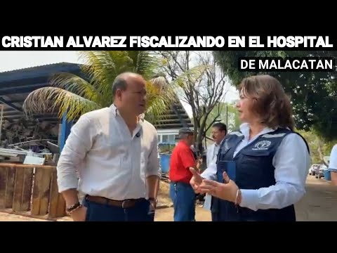 CRISTIAN ALVAREZ FISCALIZANDO EN EL HOSPITAL NACIONAL DE MALACATAN, GUATEMALA.