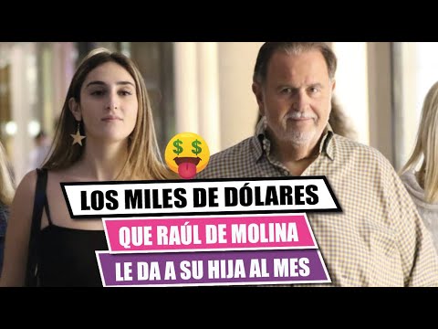 Los miles de do?lares que RAÚL DE MOLINA le da a su hija MIA