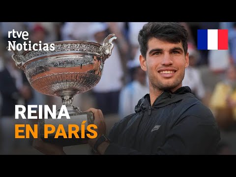 CARLOS ALCARAZ: CAMPEÓN de ROLAND GARROS con una ÉPICA REMONTADA ante SASHA ZVEREV | RTVE Noticias