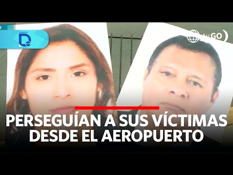 Cae banda que asaltaba a pasajeros que salían del aeropuerto Jorge Chávez | Domingo al Día | Perú