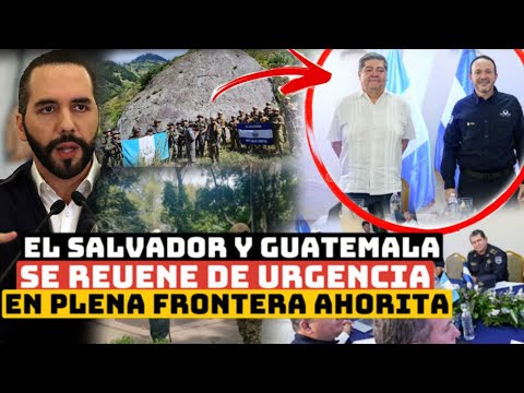 Urgente Sale Caravana de Guatemala para El Salvador ahorita Ya llegaron