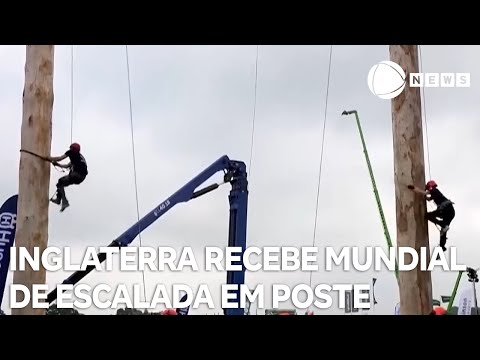 Inglaterra recebe Campeonato Mundial de Escalada em Poste