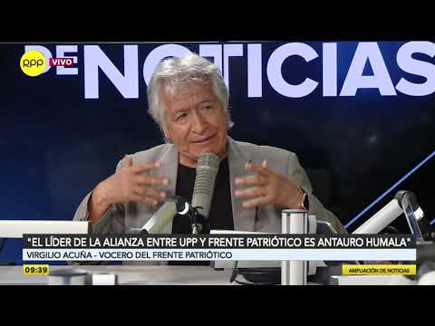 Virgilio Acuña: “Se debe eliminar inmunidad del presidente, congresistas y miembros del TC”