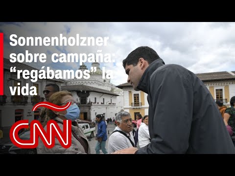 ¿Hay condiciones para continuar las campañas en Ecuador? Esto opina el candidato Otto Sonnenholzner