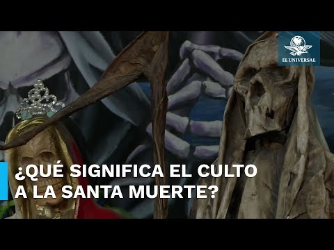 El origen del culto a la Santa Muerte, imagen que se utilizo? en playera proAMLO