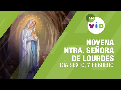 Novena a Nuestra Señora de Lourdes día 6 ?? 7 de Febrero 2021 - Tele VID