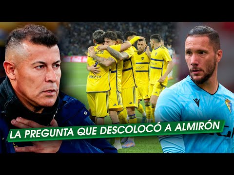 La PREGUNTA que SORPRENDIÓ a ALMIRÓN + BOCA vs CENTRAL CORDOBA + RIVER pensaría en ESTE ARQUERO