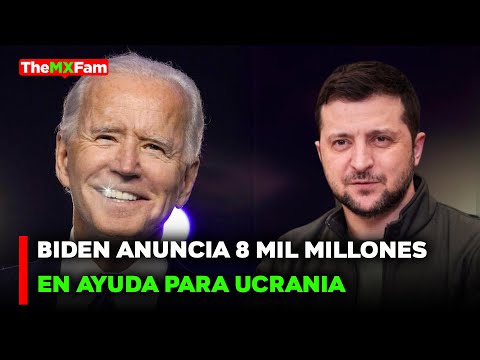 NOTICIAS | ZELENSKI CONSIGUE APOYO DE BIDEN Y KAMALA HARRIS | TheMXFam