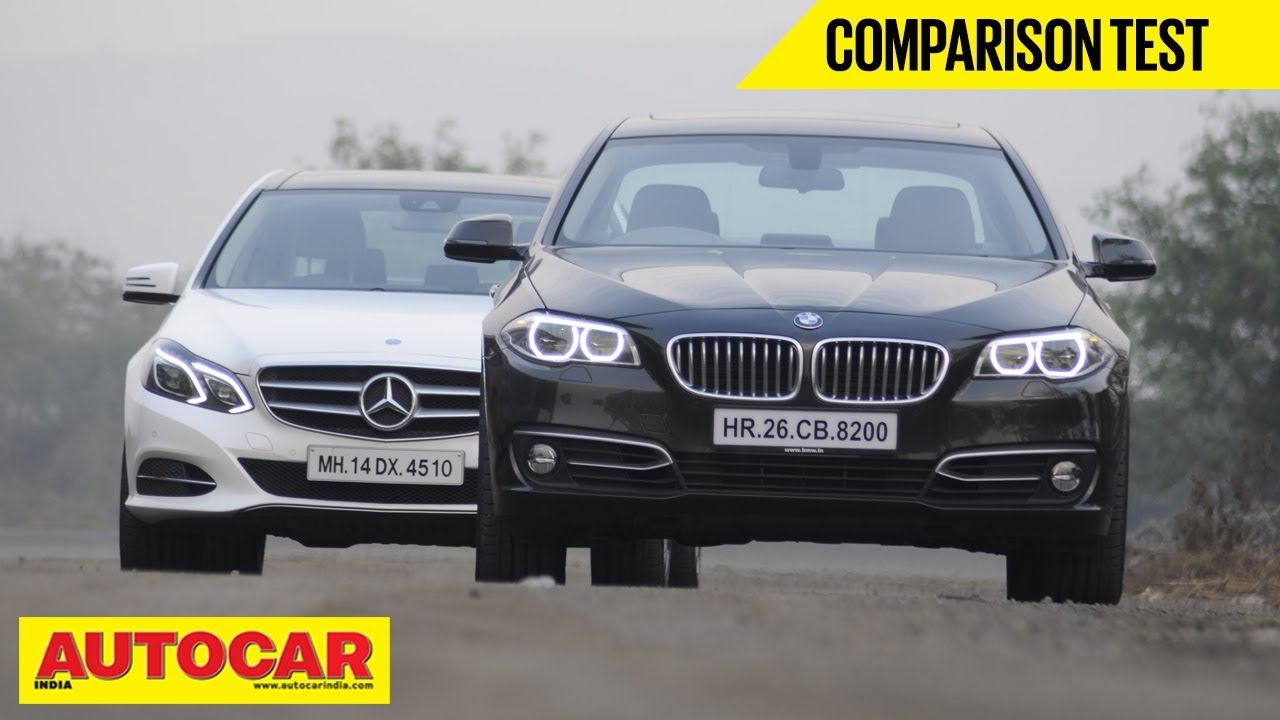 Mercedes Benz E250 CDi vs BMW 520d | Comparison Test | Autocar India