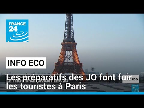 Les préparatifs des Jeux olympiques font fuir les touristes à Paris • FRANCE 24