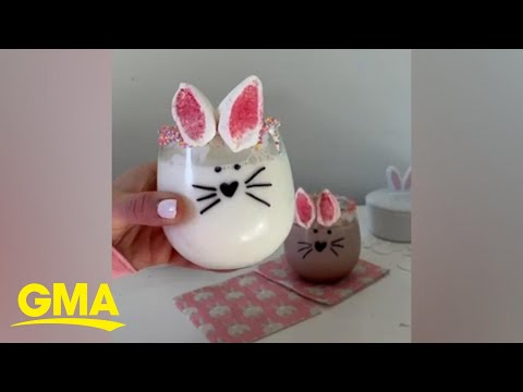 How to make this festive 'bunny milk' for Easter