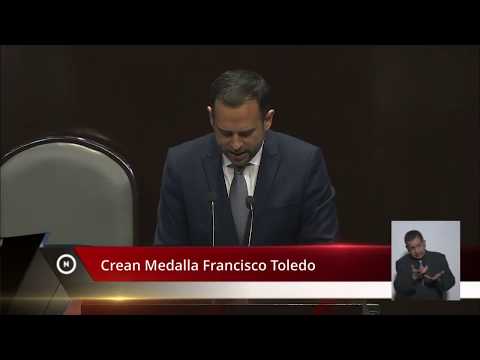 Crean medalla Francisco Toledo