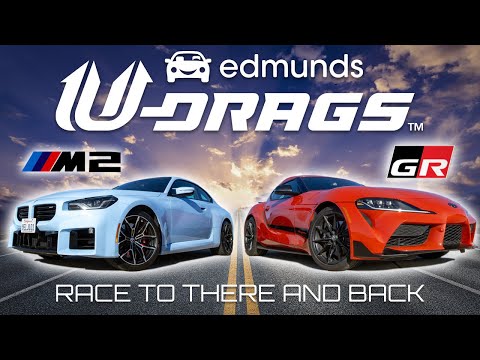 U-DRAG RACE: BMW M2 vs. Toyota GR Supra | Acceleration, Quarter Mile, Handling & More