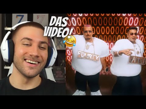 😂😂  JAMULE x FOURTY - KISSENSCHLACHT (PROD BY CHEKAA) [OFFICIAL VIDEO] - Reaction