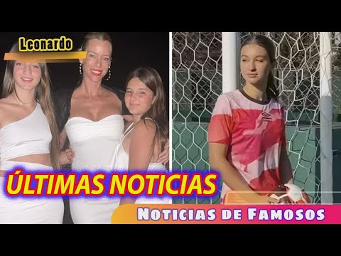 TELEMUNDO NOTICIA| La salida de Nicole Neumann embarazada con Allegra y Sienna Cubero pero sin ...