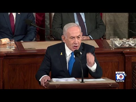 Netanyahu makes historic address to congress, vows to achieve 'total victory'