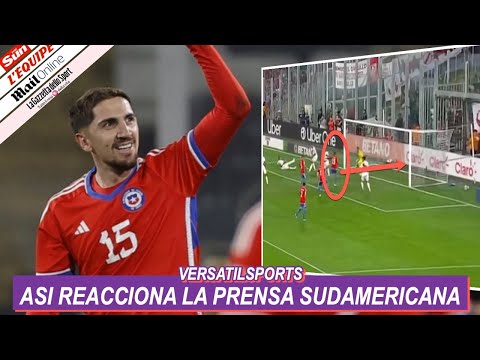 ASI REACCIONA PRENSA SUDAMERICANA a VICTORIA de CHILE vs PERU