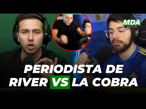 PERIODISTA EXPLOTÓ contra LA COBRA tras tratarlo de P3L0TUD0