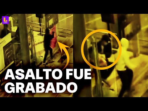 Calcularon muy bien el robo: Cámaras captaron asalto y huida de tienda de celulares en Miraflores