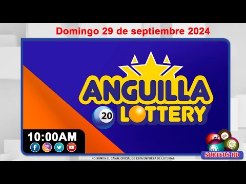 Anguilla Lottery en VIVO  | Domingo 29 de septiembre 2024   - 10:00 AM