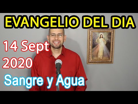 Evangelio Del Dia de Hoy- Lunes 14 Septiembre 2020 ? La Exaltacion de La Cruz - Sangre y Agua